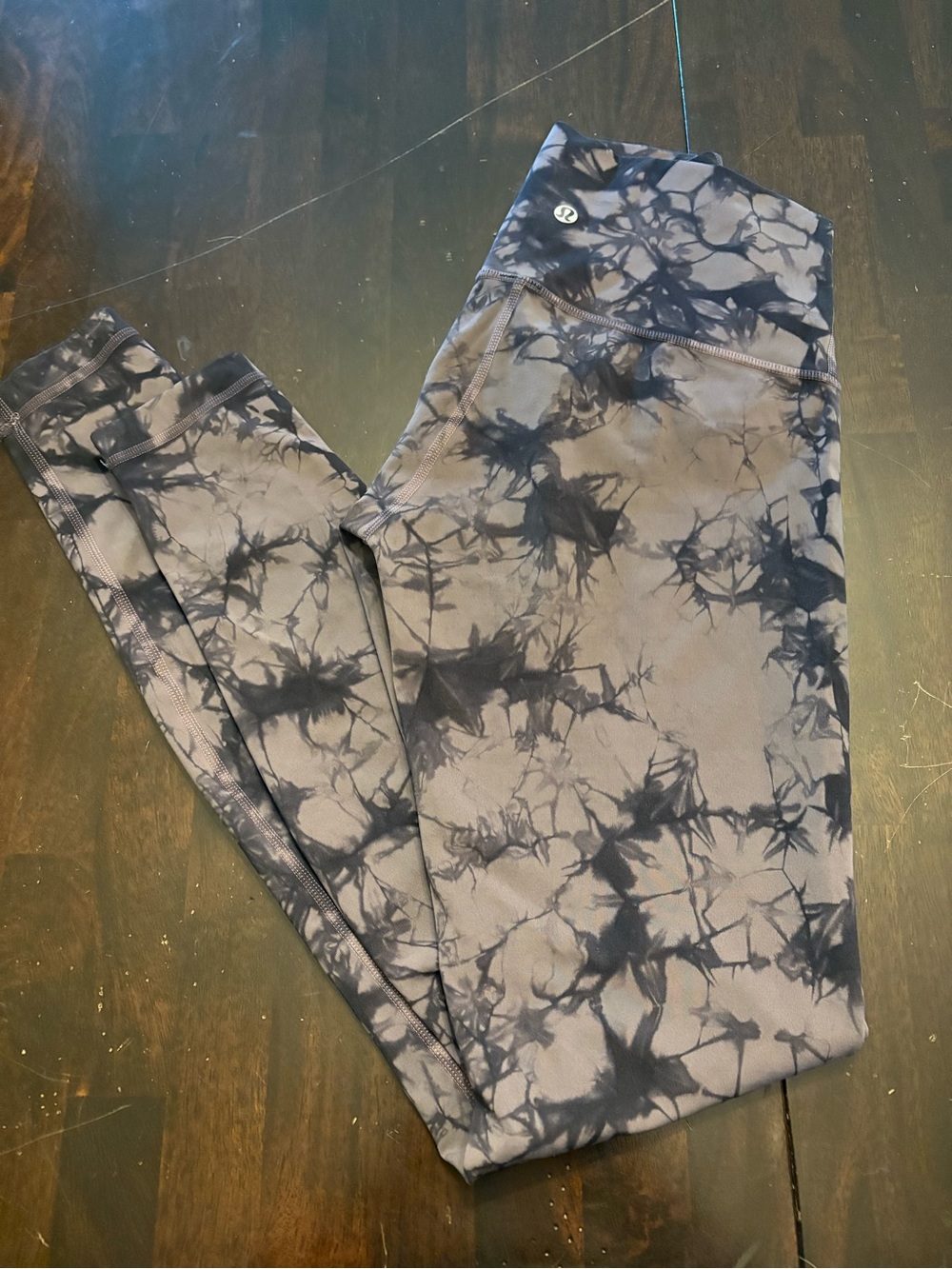 lululemon athletica Tie-Dye High-Rise Leggings - Purple